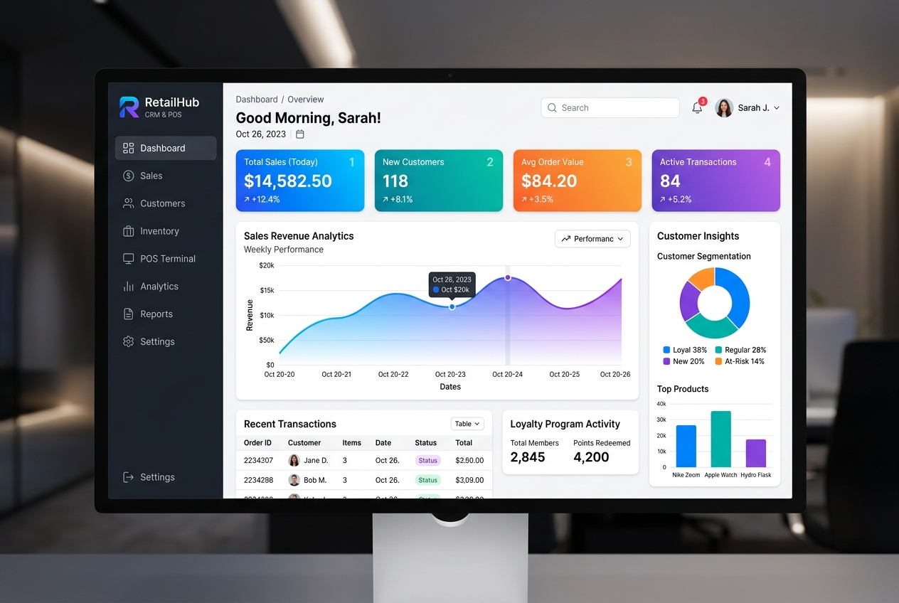 Retail CRM & POS Solution